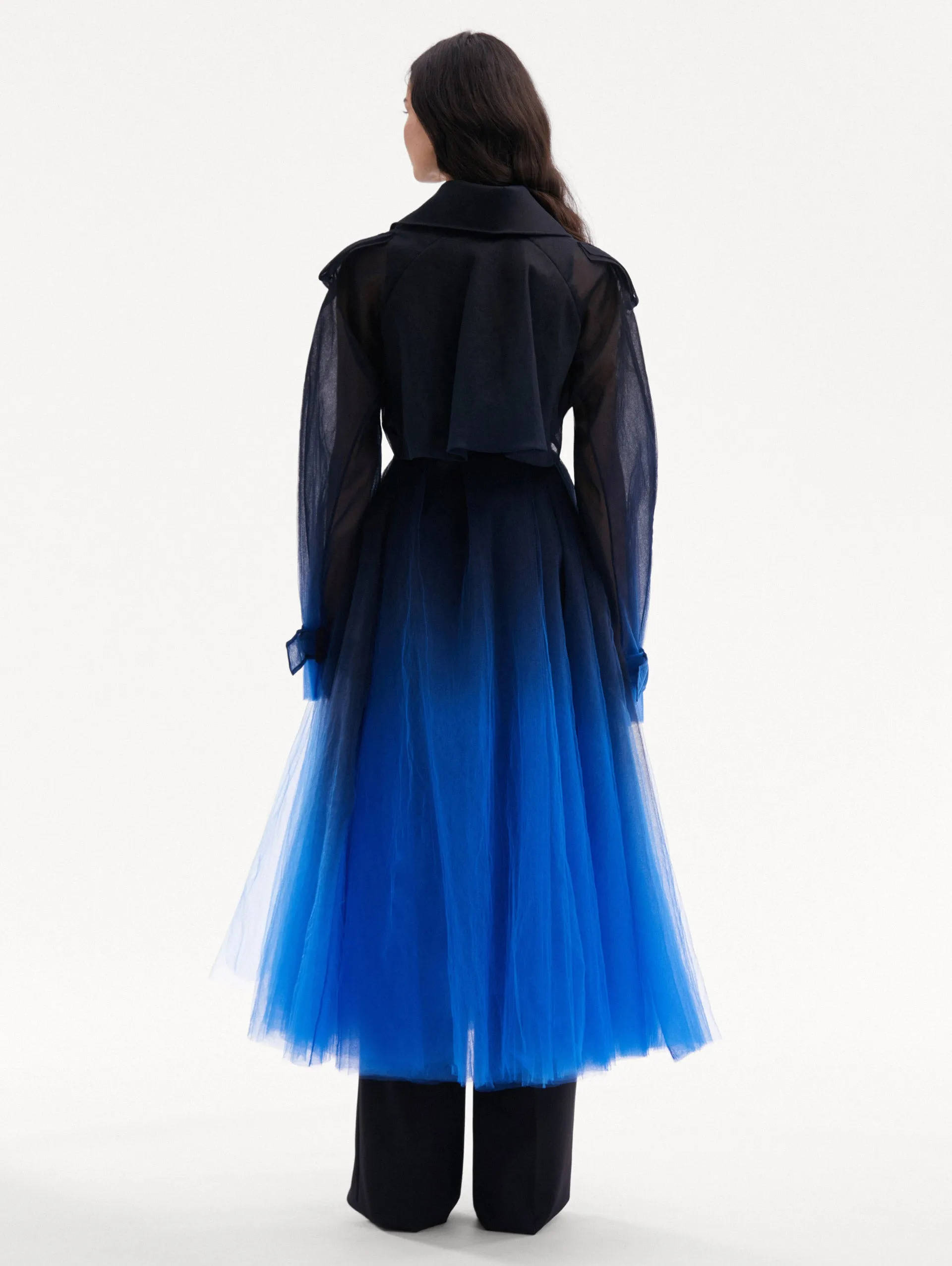 Ombré Tulle Opera Coat