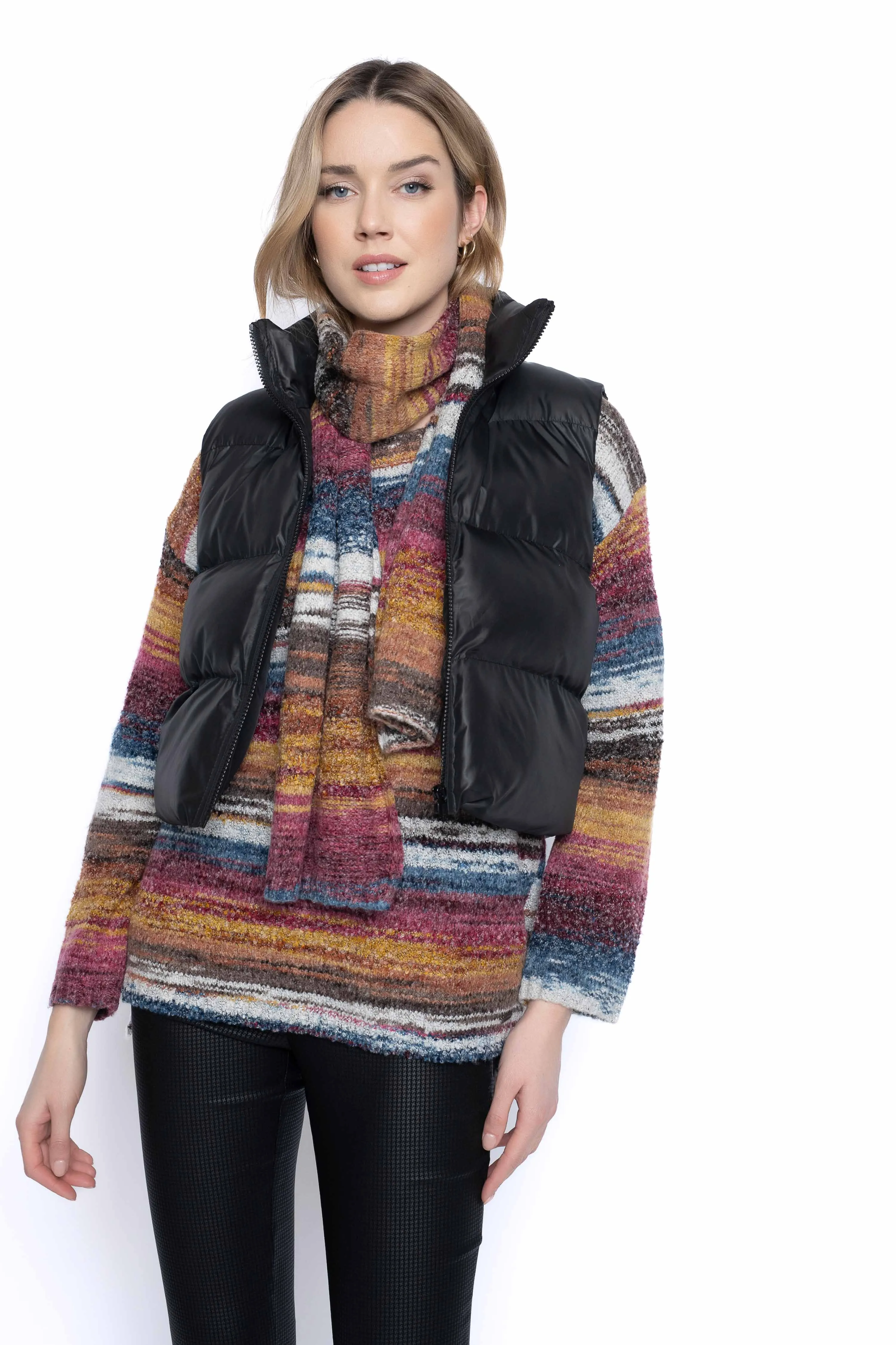 Picadilly- Zip Front Puffer Vest