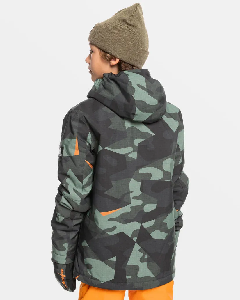 Quiksilver Mission Printed Snow Jacket - Boys