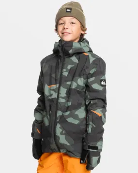 Quiksilver Mission Printed Snow Jacket - Boys