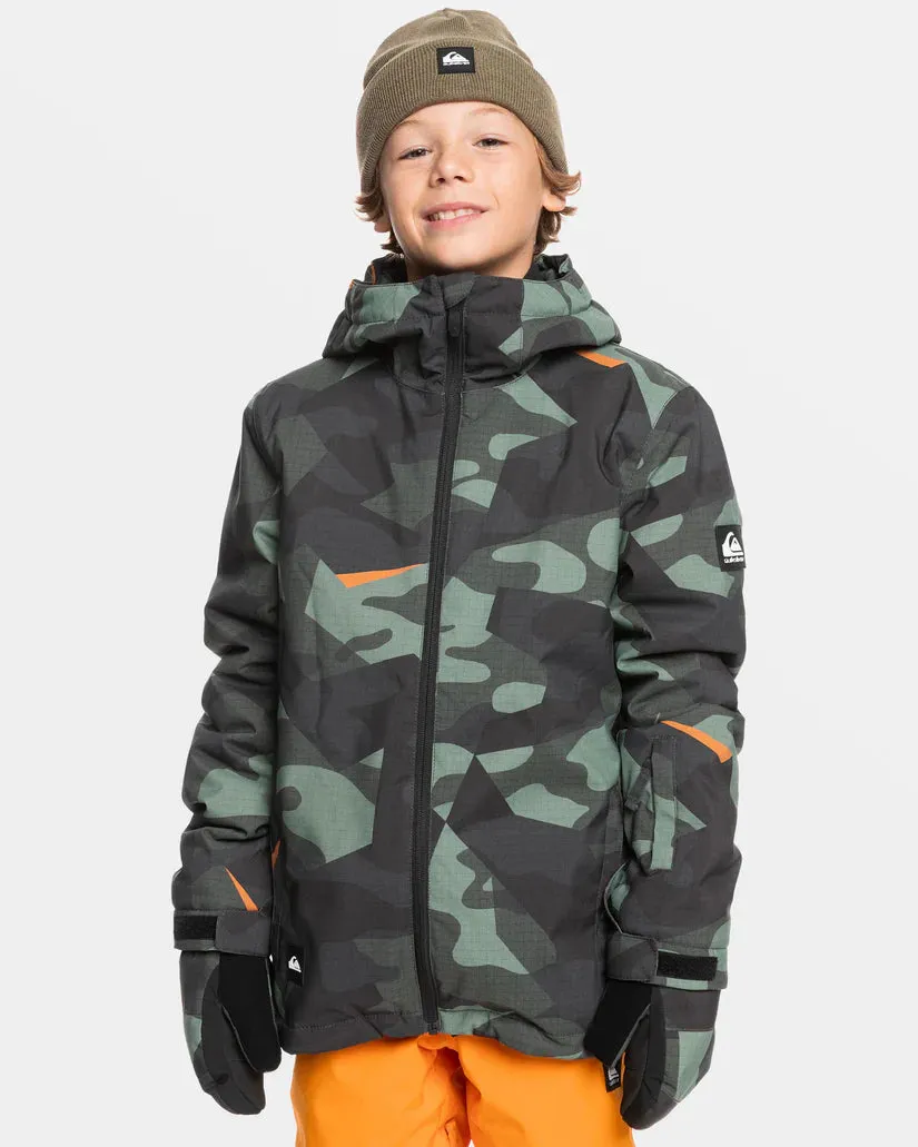 Quiksilver Mission Printed Snow Jacket - Boys