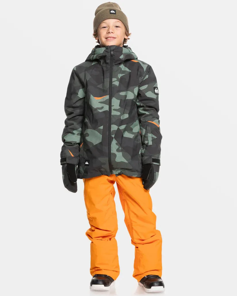 Quiksilver Mission Printed Snow Jacket - Boys