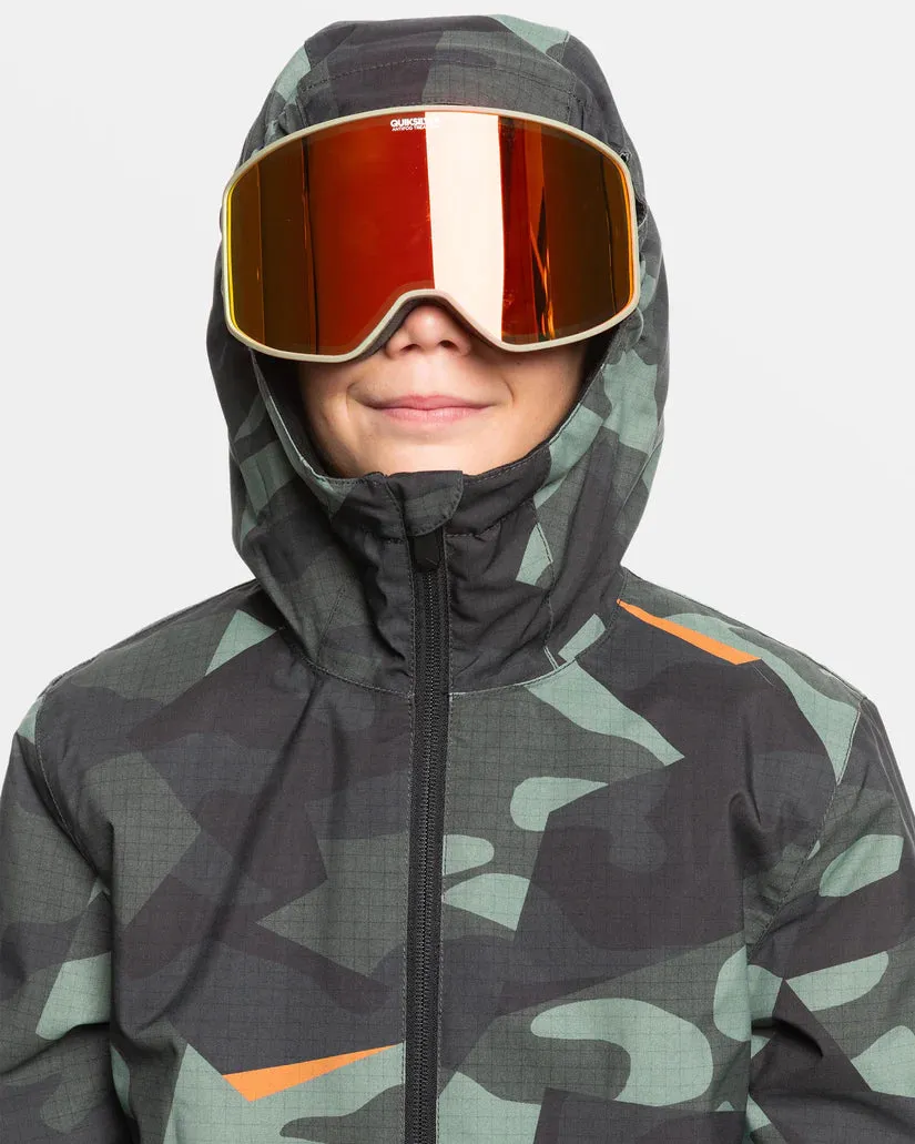 Quiksilver Mission Printed Snow Jacket - Boys