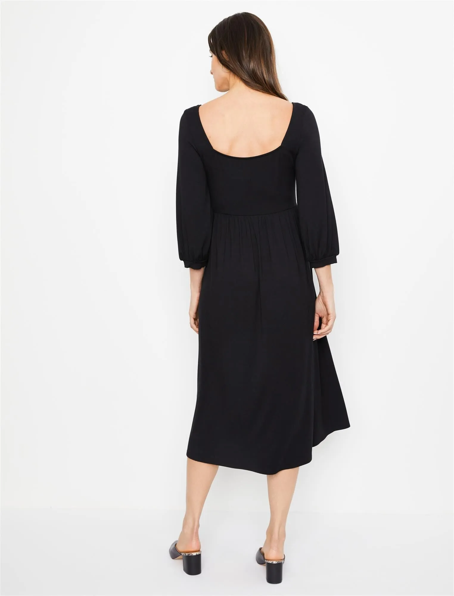 Rachel Pally Raphaela Maternity Dress in Black