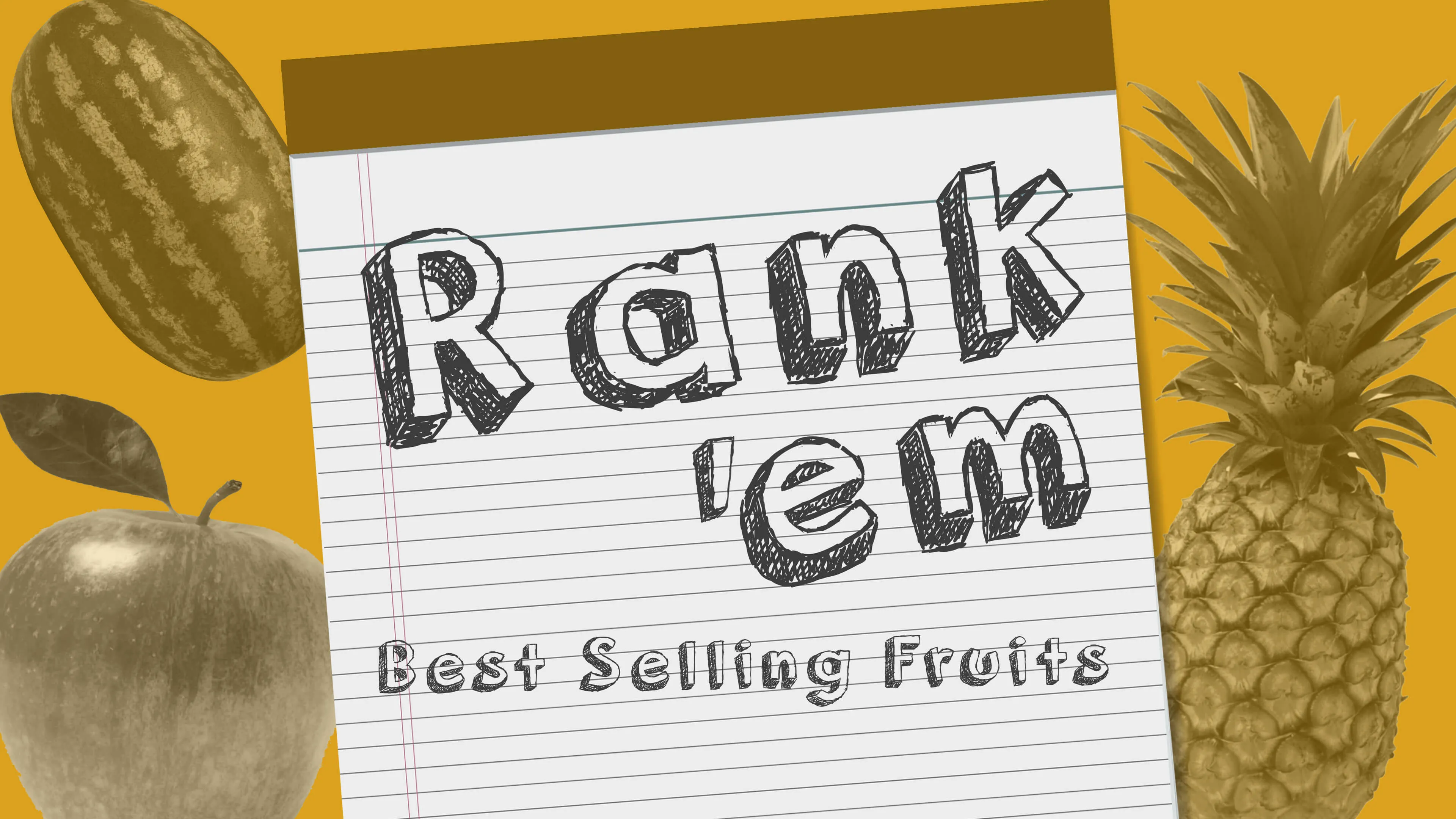 Rank 'em: Best Selling Fruits