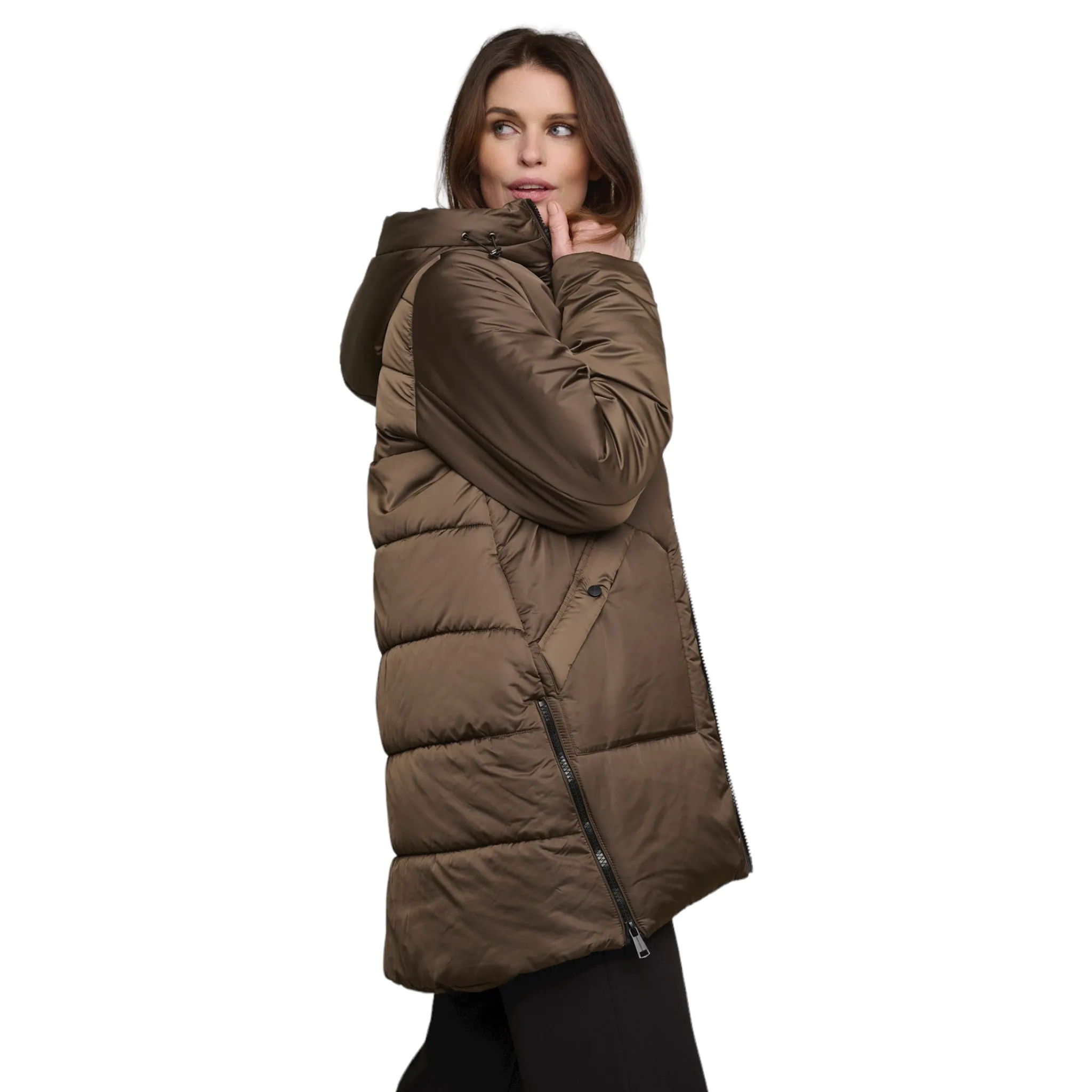 Rino & Pelle Jooke Padded Coat Taupe