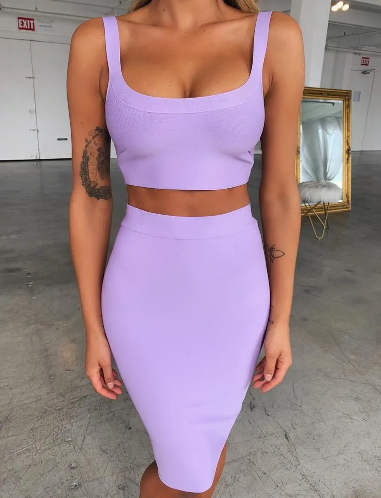 Sander Skirt - Lilac