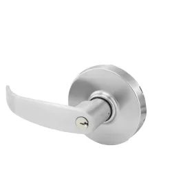 Sargent 28-K-LP Nightlatch Lever Exit Device Trim, L-Rose, P-Lever, LA Keyway, Keyed Random