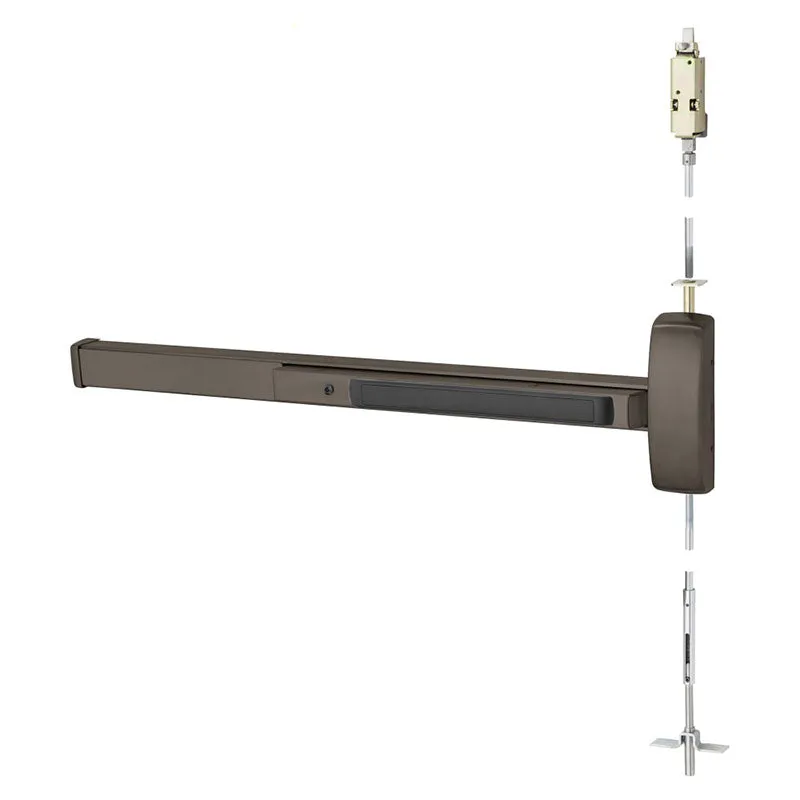 Sargent MD8610F-36 Concealed Vertical Rod Exit Device, Exit Only, Multi-Function, For 1 3/4" Thick Metal Doors, 33-36" Dr Width, 84" up to 96" Door Ht