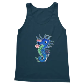 Scribblers the Seahorse Classic Adult Vest Top