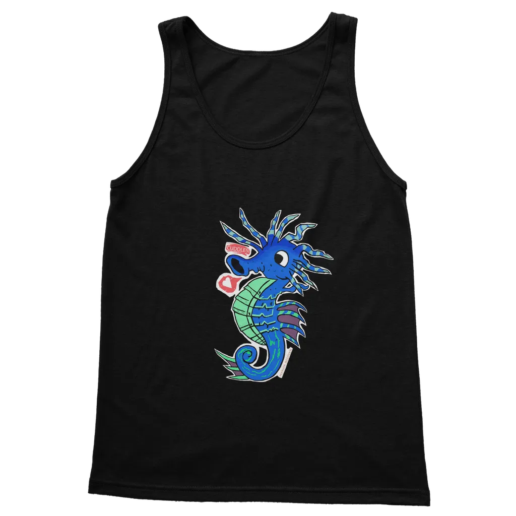 Scribblers the Seahorse Classic Adult Vest Top