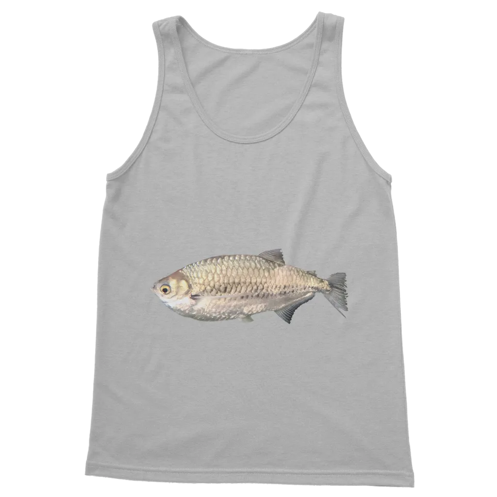 Silver Fish Classic Adult Vest Top