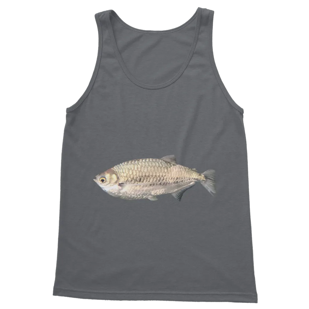 Silver Fish Classic Adult Vest Top