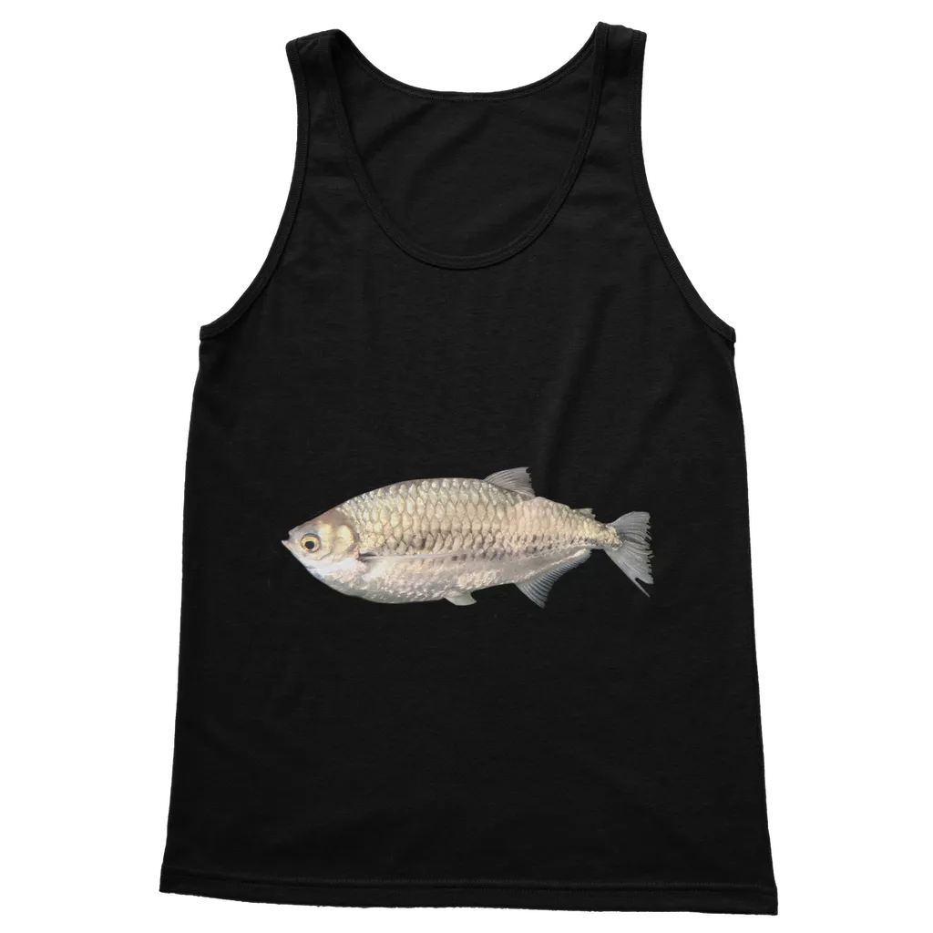 Silver Fish Classic Adult Vest Top