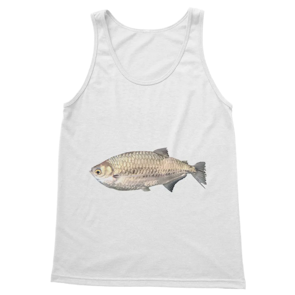 Silver Fish Classic Adult Vest Top