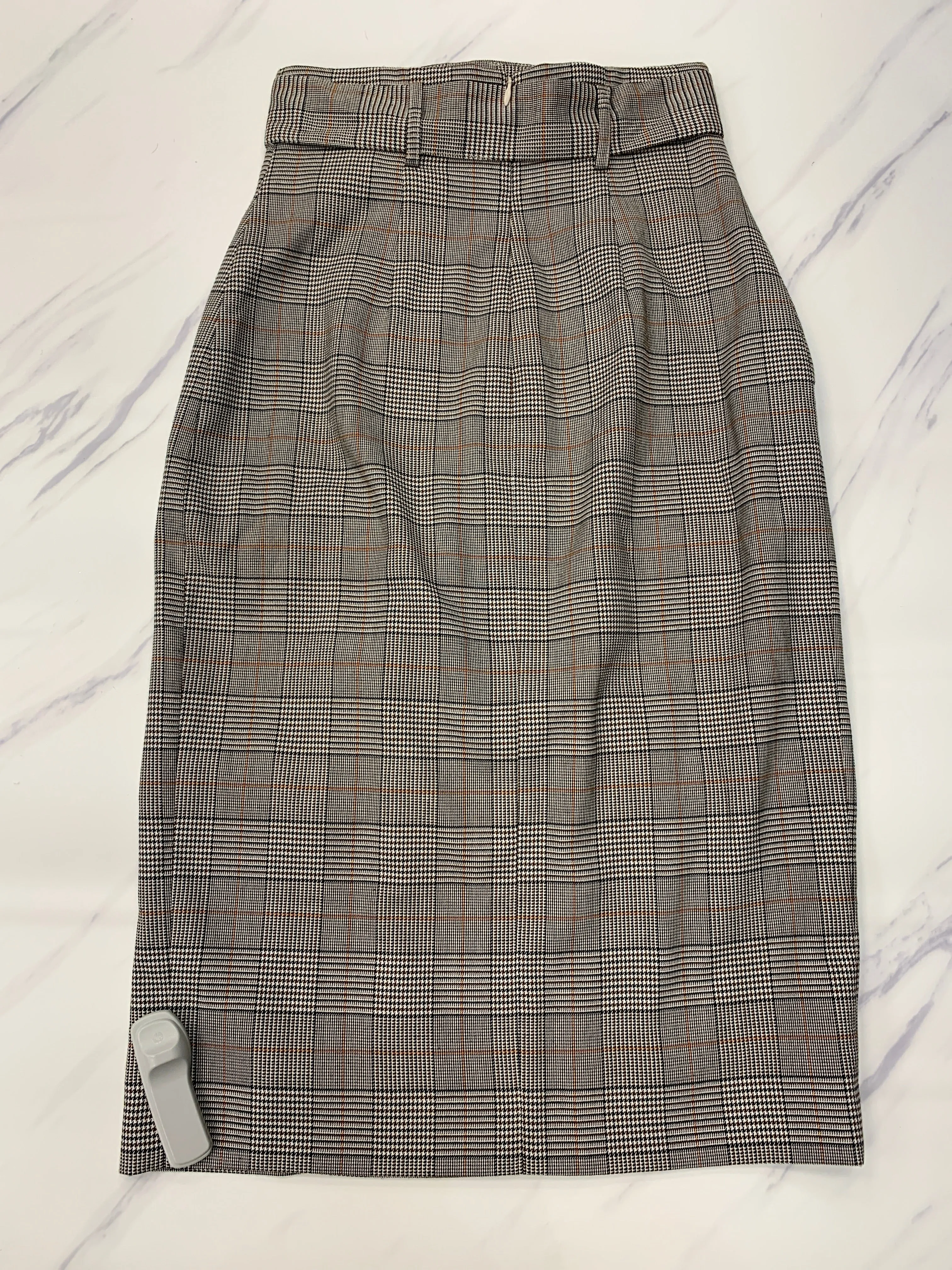 Skirt Midi By Antonio Melani In Plaid Pattern, Size: 0