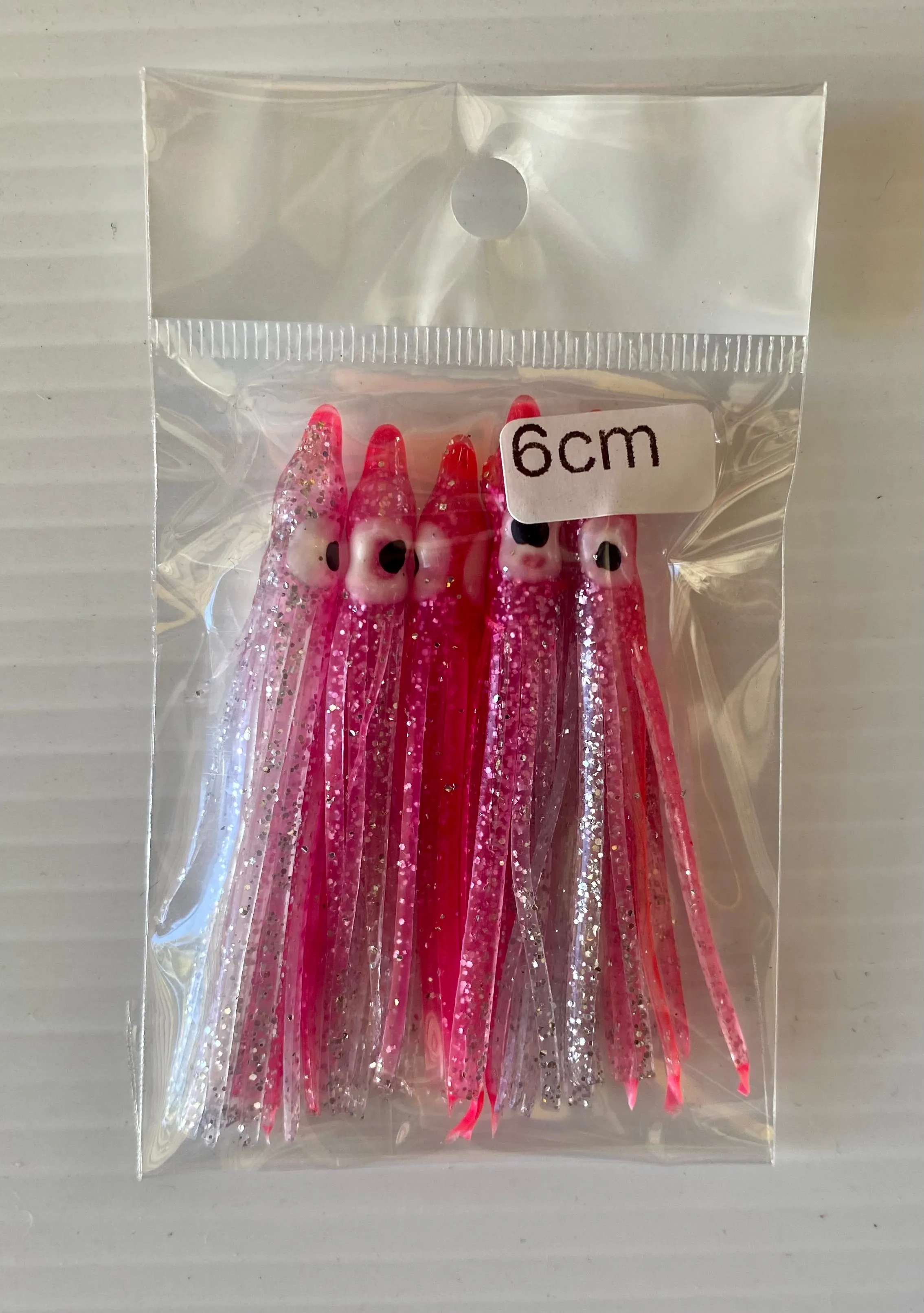 SNAPPER TACKLE - SQUID SKIRTS 6cm - 5pk