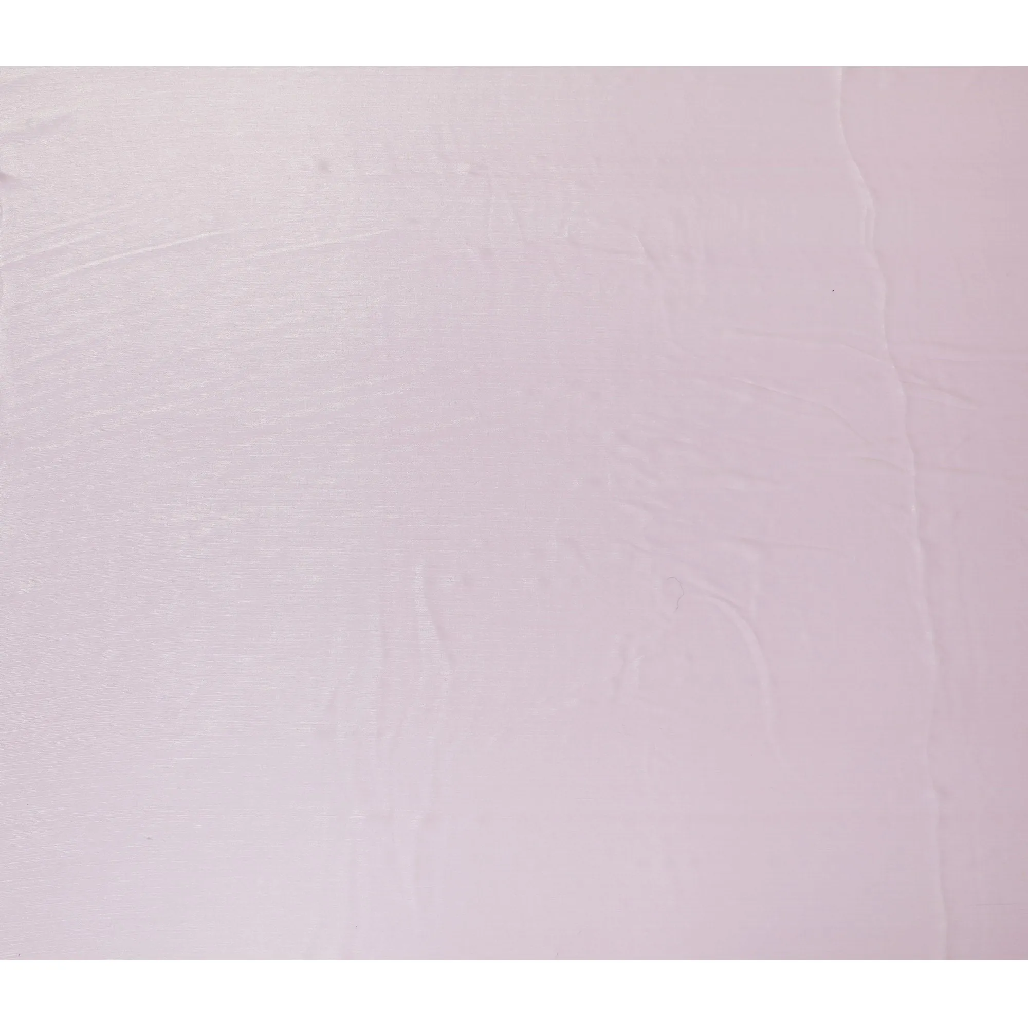 Soft Pink Metallic Synthetic Chiffon Fabric, 110 cm Wide-D19128