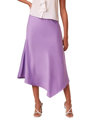 Soft Violet Maudie Drape Skirt