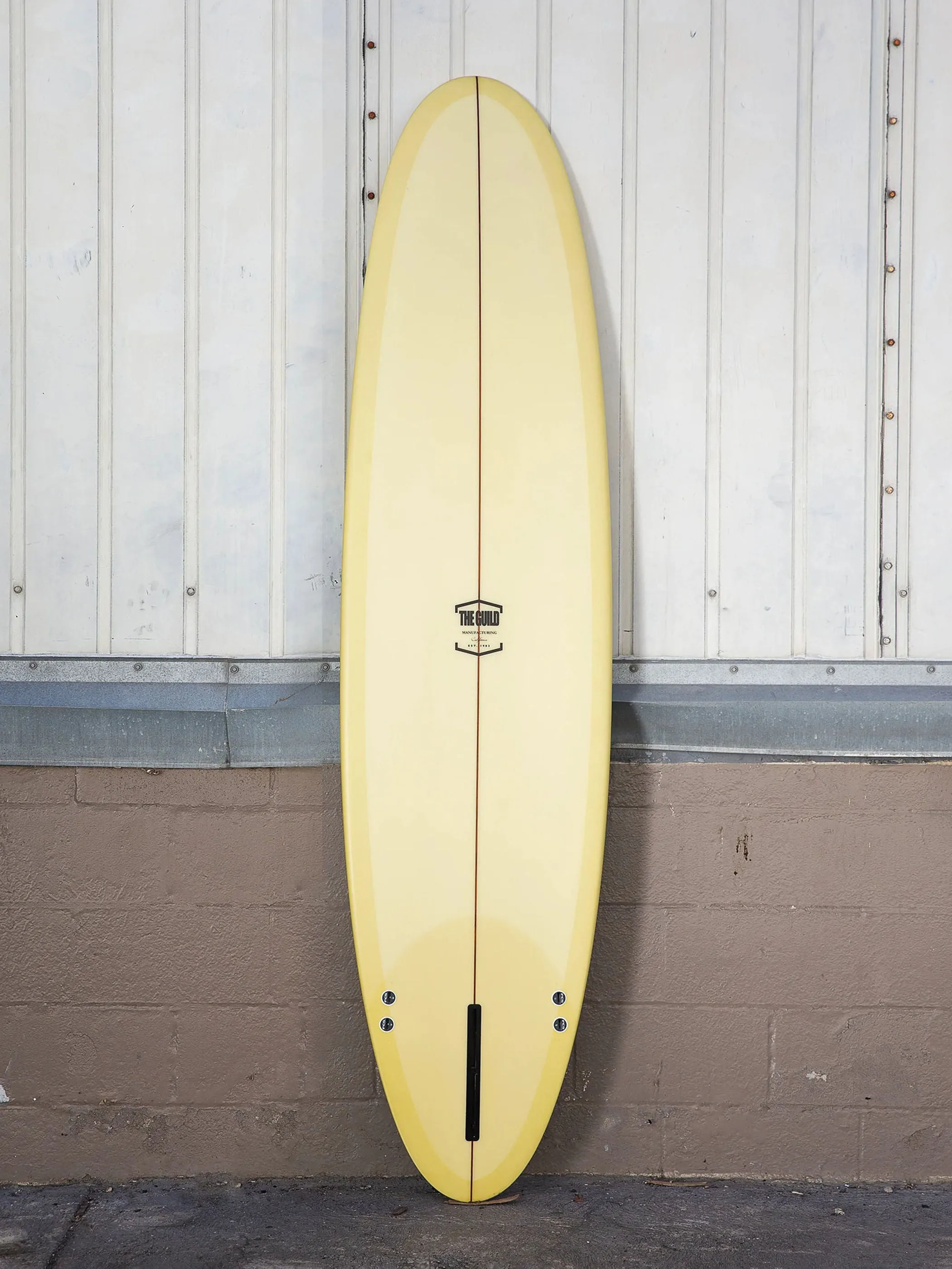 The Guild | 7'6" Omelet Old Board Yellow Surfboard