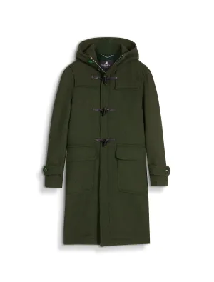 The Original Duffle Coat in Green Merino Wool