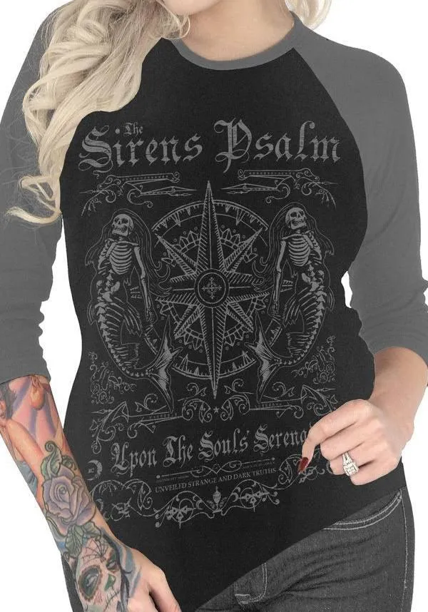 The Sirens Psalm | RAGLAN TEE