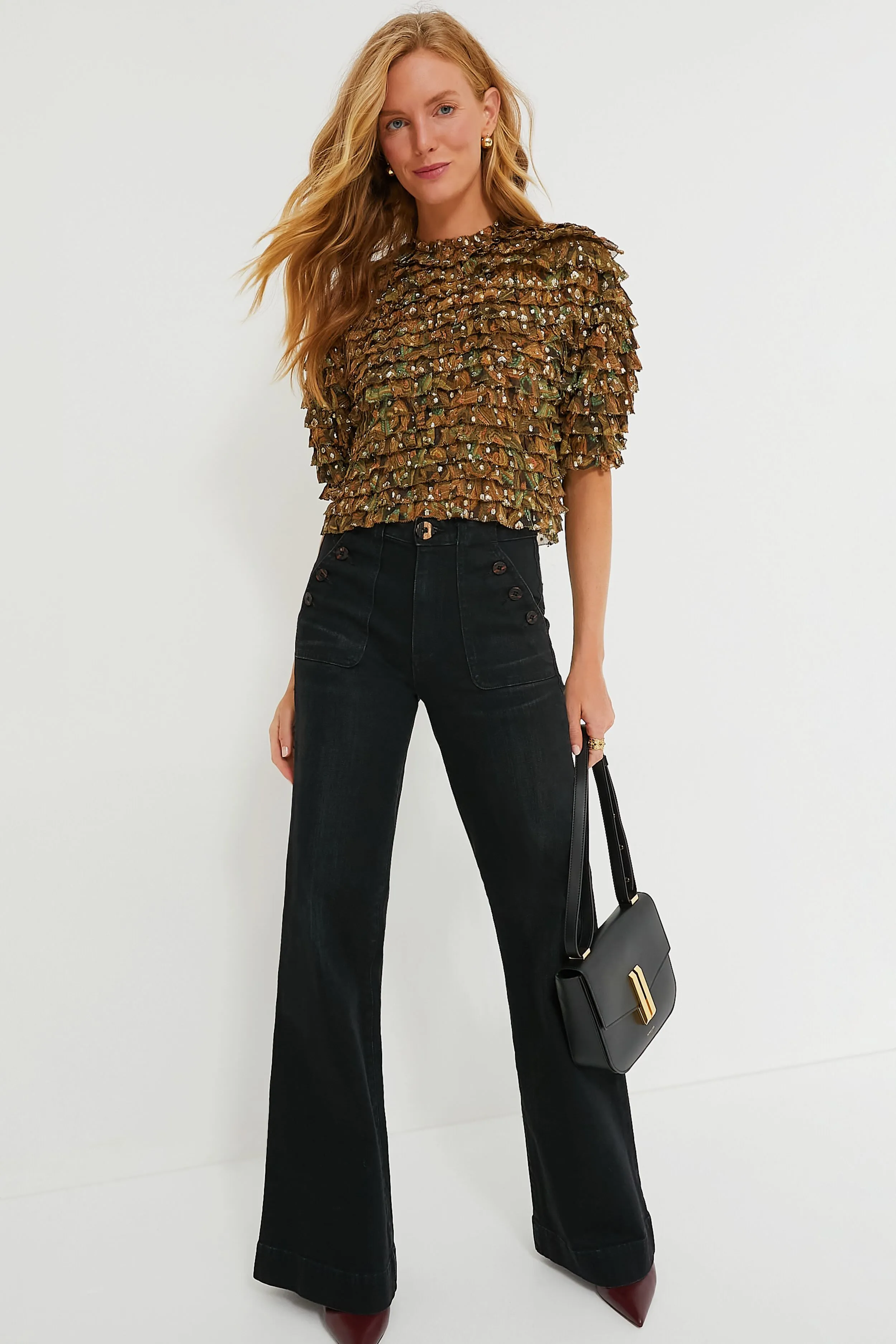 Tiger's Eye Carmella Blouse