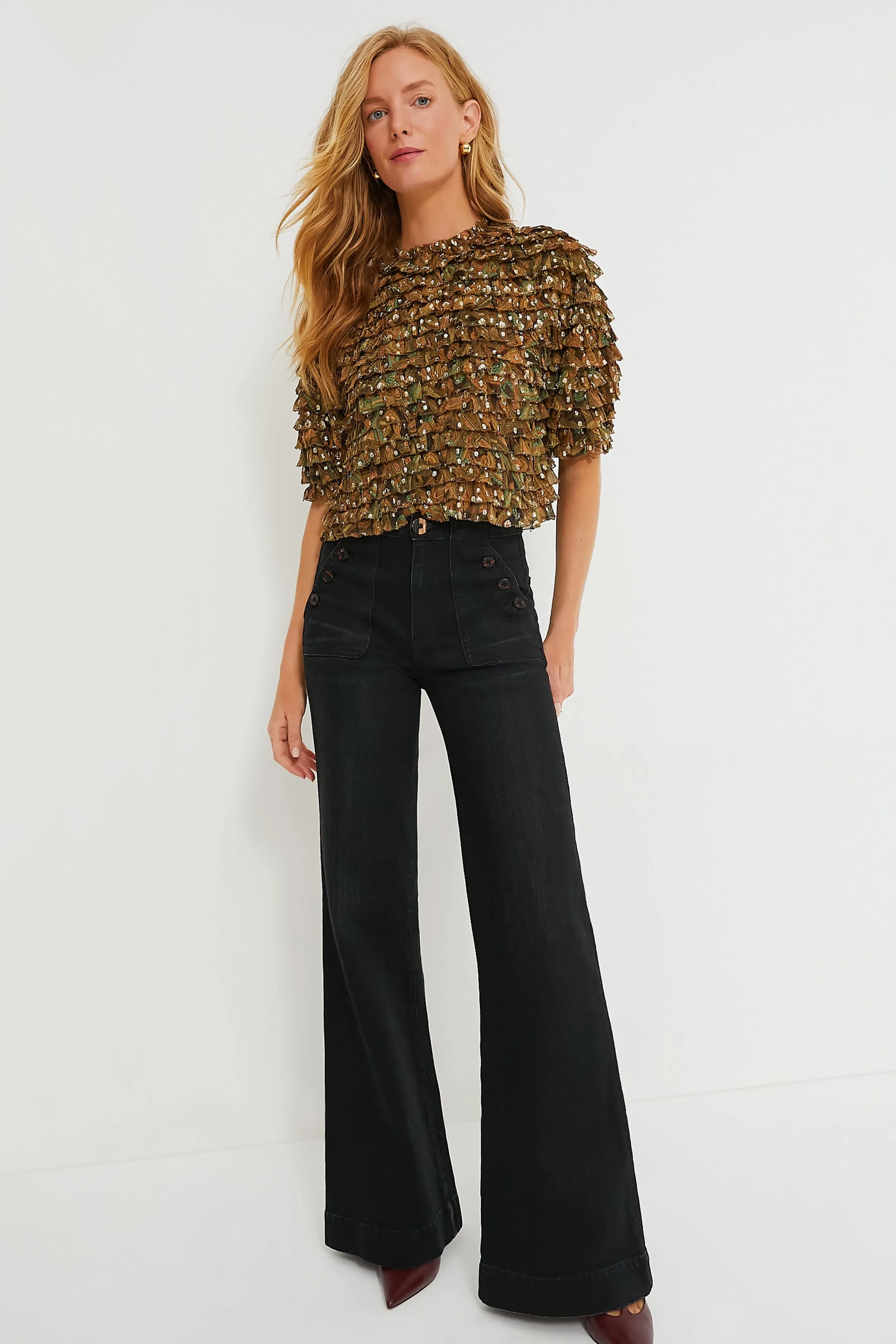 Tiger's Eye Carmella Blouse