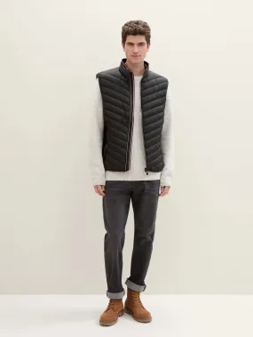 Tom Tailor Light Weight Black Vest