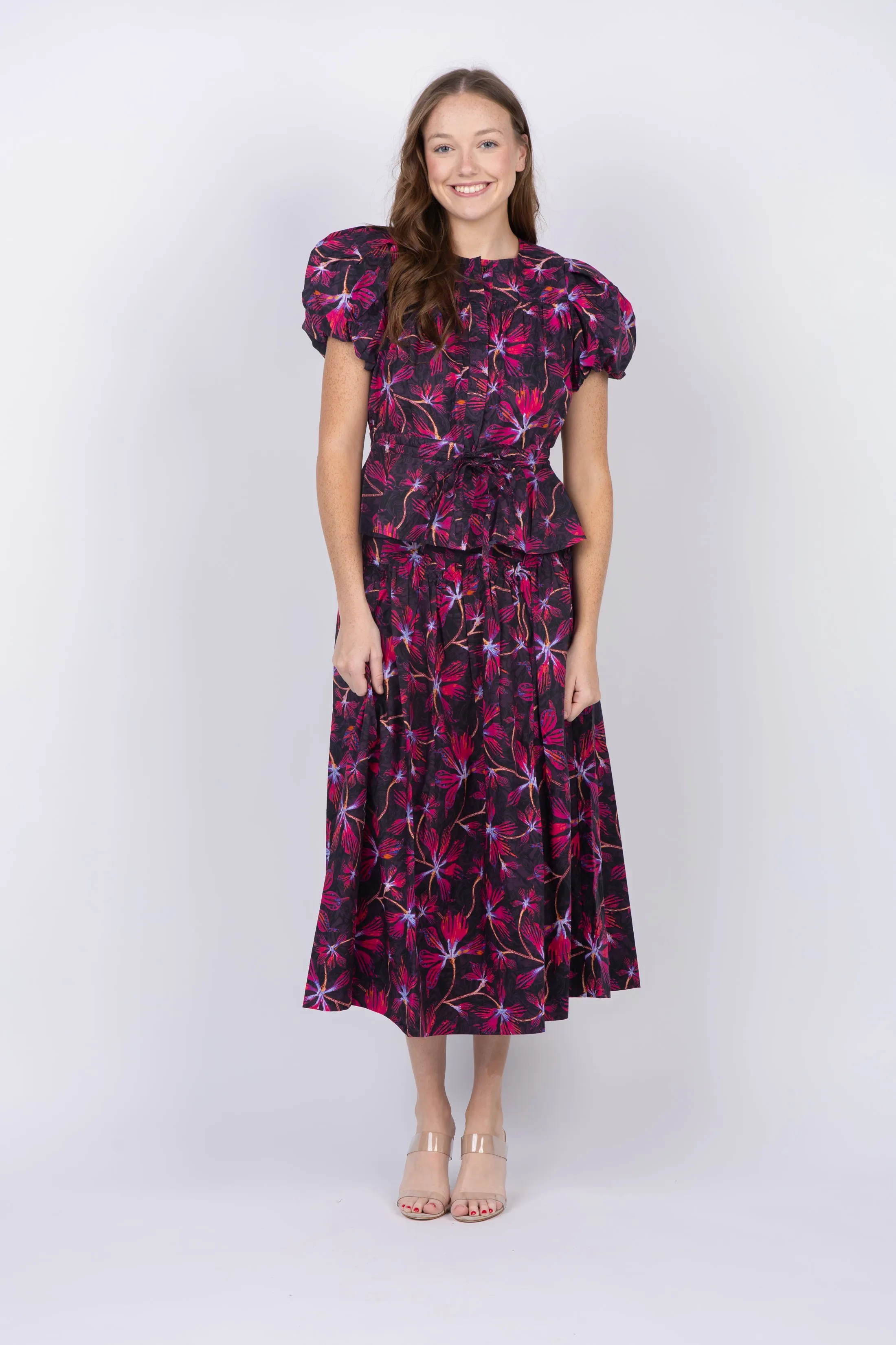 Ulla Johnson Emmy Skirt in Zinnia