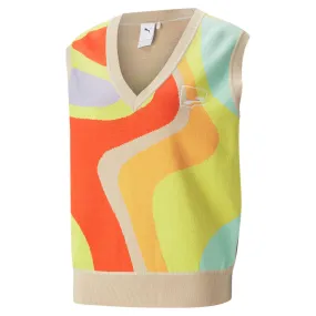 Uptown Graphic Knit Pullover Vest