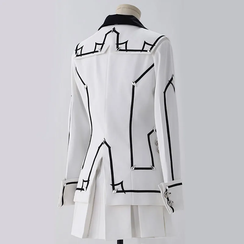 Vampire Knight Yuki Kuran White Cosplay Costume