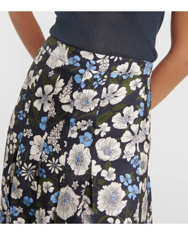 Veronica Beard Norris Floral Skirt