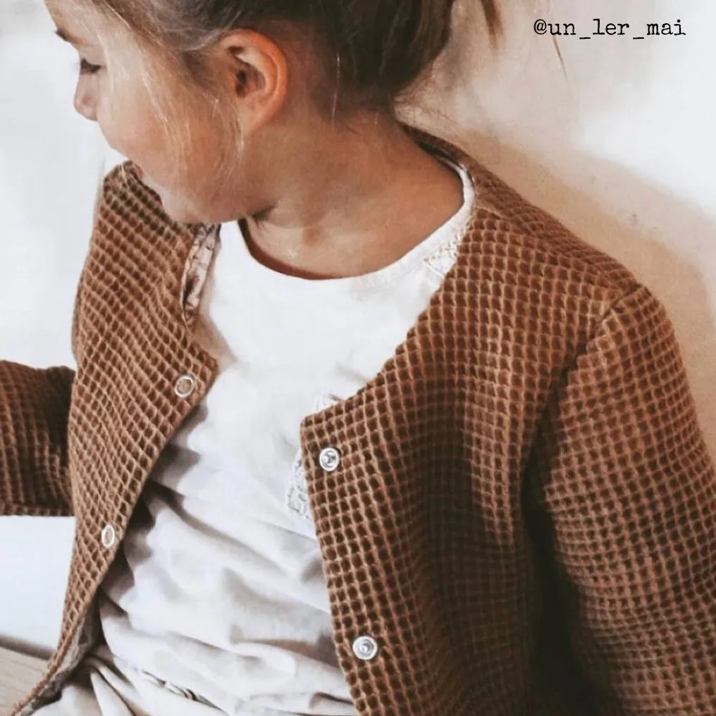 VIC Cardigan - Unisex 3/12Y - Paper Sewing Pattern