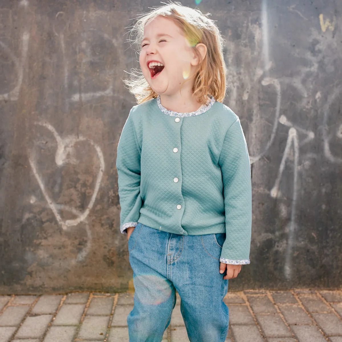 VIC Cardigan - Unisex 3/12Y - Paper Sewing Pattern