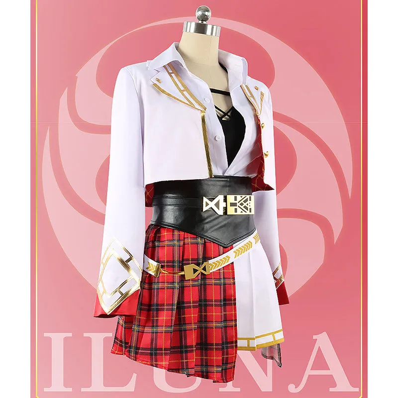 Virtual YouTuber Nijisanji ILUNA Scarle Yonaguni Cosplay Costume