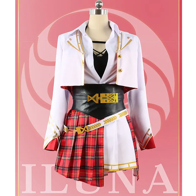 Virtual YouTuber Nijisanji ILUNA Scarle Yonaguni Cosplay Costume