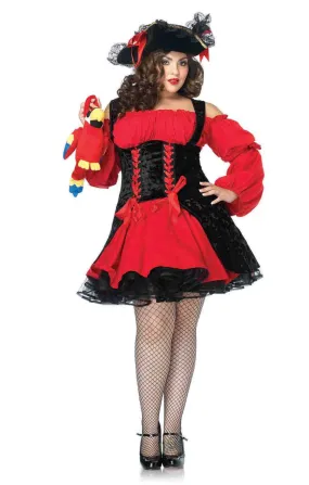 Vixen Pirate Wench Plus Size Womens Costume