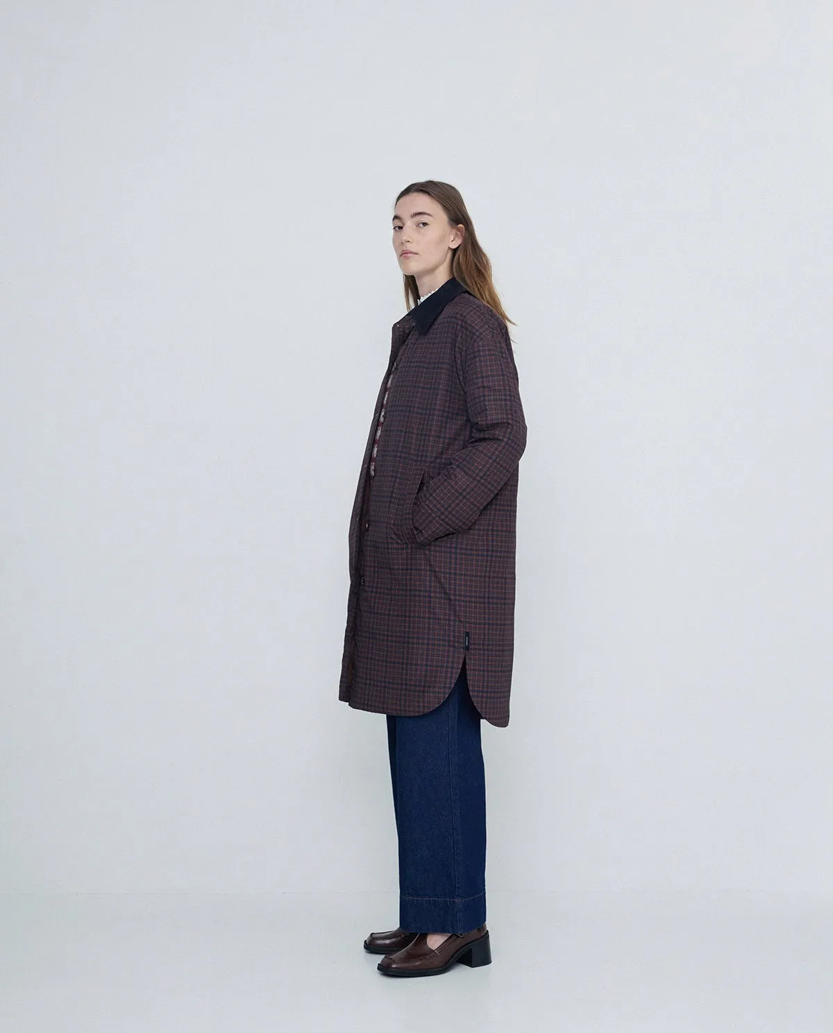 Water Repellent Padded Midi Coat by YERSE