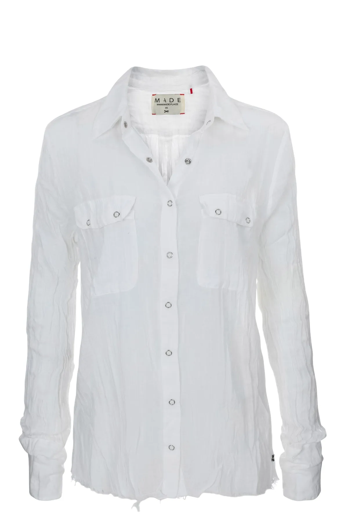 White Classic Gauze Shirt