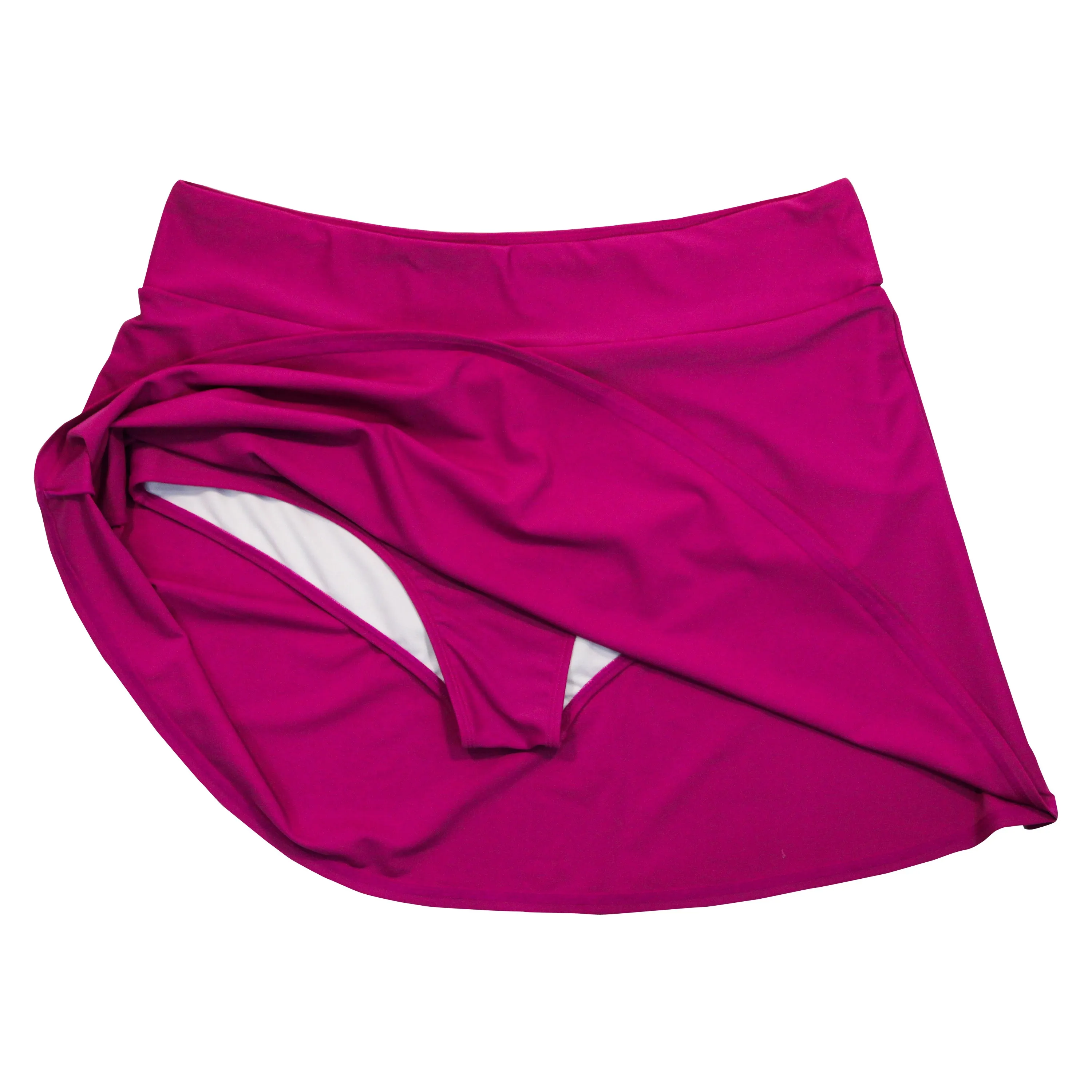 Women's A-Line Swim Skirt Swim Bottom | "Fuchsia"