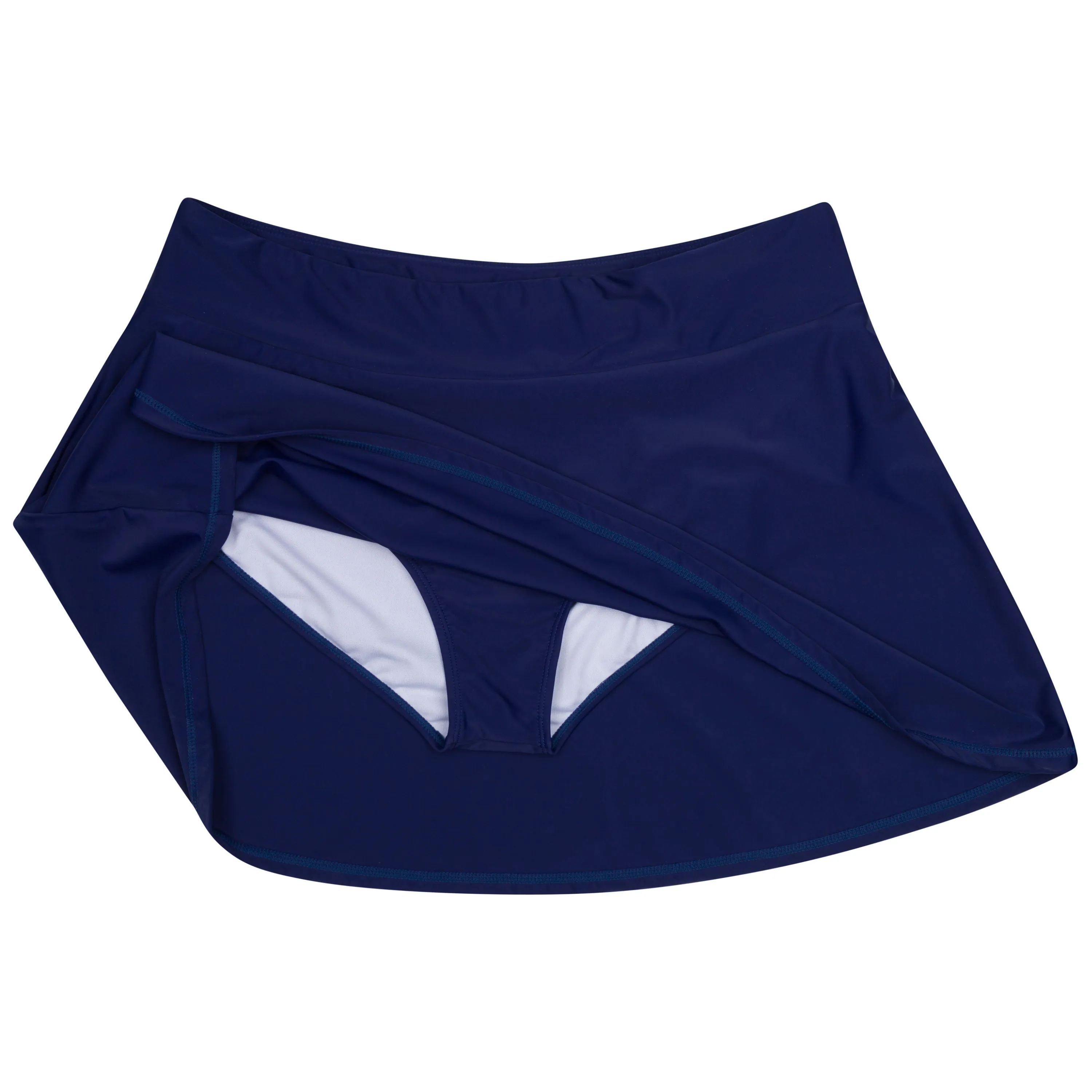 Women's A-Line Swim Skirt Swim Bottom | "Navy"