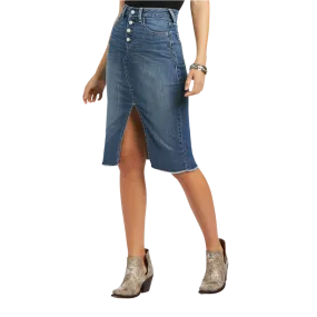 Wrangler Women's Denim Medium Wash Skirt