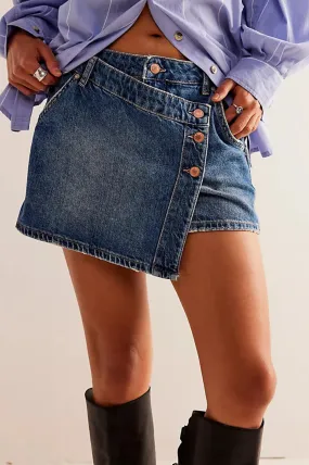 Wynne Denim Mini Skirt